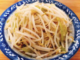 醋溜绿豆芽的做法步骤：5