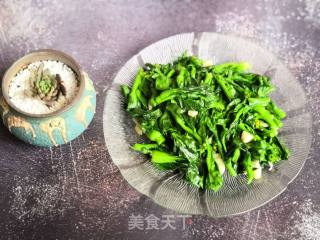 清炒小菜花的做法步骤：7