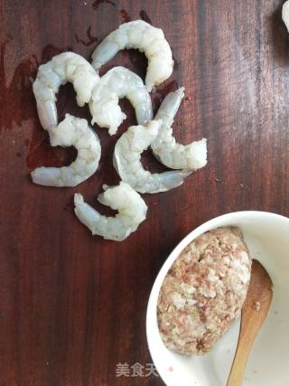 水煎虾仁包的做法步骤：3