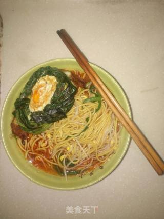 酸汤面的做法步骤：11