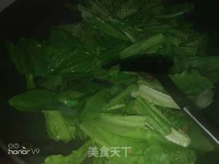 肉末煸炒青菜的做法步骤：3