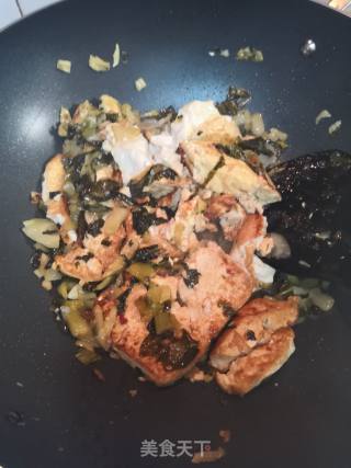 豆腐焖酸菜的做法步骤：5