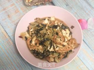 豆腐焖酸菜的做法步骤：7