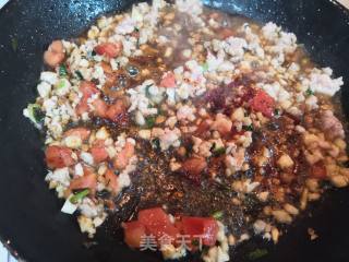 肉末荞麦面的做法步骤：4