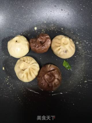 主食—煎素包子的做法步骤：12