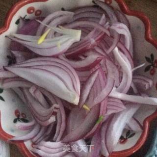 孜然洋葱炒香干的做法步骤：2