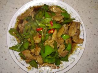 辣椒炒肉的做法步骤：9