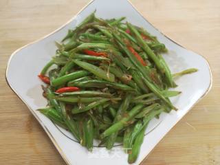 #素菜#清炒四季豆的做法步骤：7