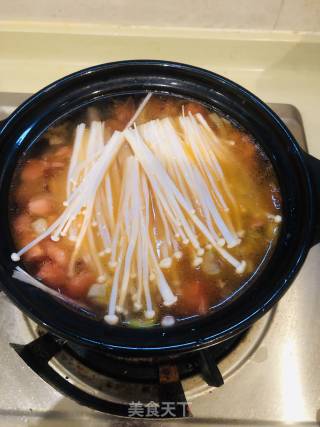 西红柿鸡蛋豆腐羹的做法步骤：6