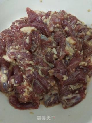 小炒牛肉的做法步骤：5