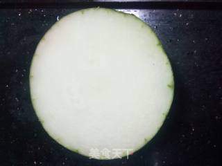肉末蒸冬瓜的做法步骤：1