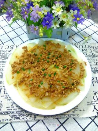 肉末蒸冬瓜的做法步骤：6