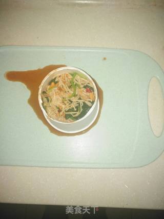 凉拌菠菜金针菇的做法步骤：8