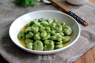 葱油蚕豆的做法步骤：8