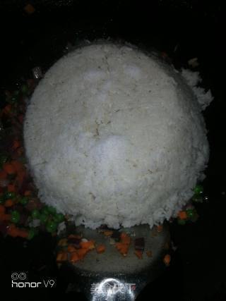 腊味蛋炒饭的做法步骤：10