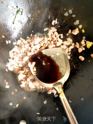 春天新吃法，不一样的味道-肉末菠菜的做法步骤：4