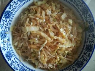 白菜熘绿豆芽的做法步骤：7