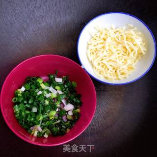 芝士葱香排包的做法步骤：5
