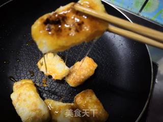 拔丝糍粑的做法步骤：11
