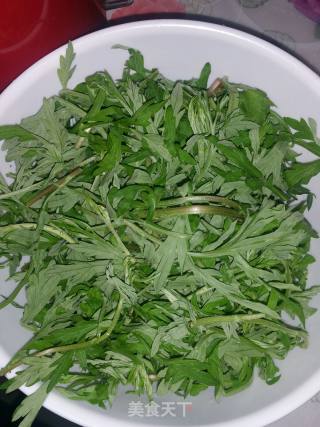 艾草饼的做法步骤：1
