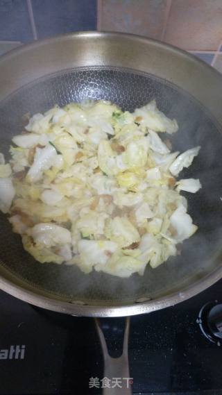 炒包菜的做法步骤：6
