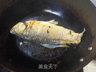 鲫鱼油菜汤的做法步骤：5