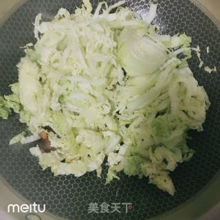 腊肠炒白菜的做法步骤：6