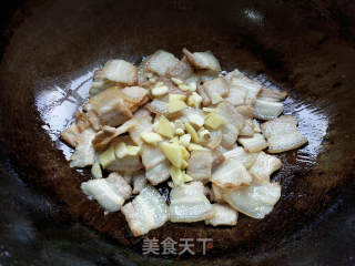 蒜苗回锅肉的做法步骤：6