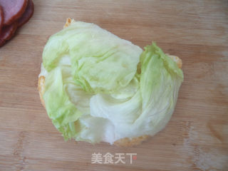 鸡蛋火腿三明治的做法步骤：7