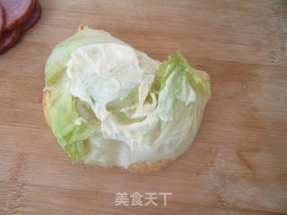 鸡蛋火腿三明治的做法步骤：8