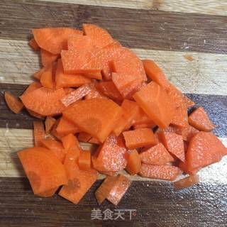 鲜榨玉米胡萝汁的做法步骤：2