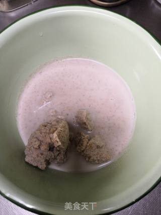 核桃花生渣馒头的做法步骤：1