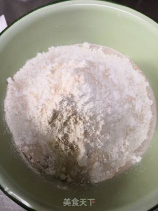 核桃花生渣馒头的做法步骤：2