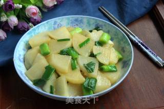 #快手素菜#大蒜炒萝卜的做法步骤：7