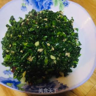 肉末芥菜的做法步骤：5