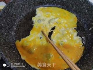 鸡蛋   角瓜鸡蛋的做法步骤：3