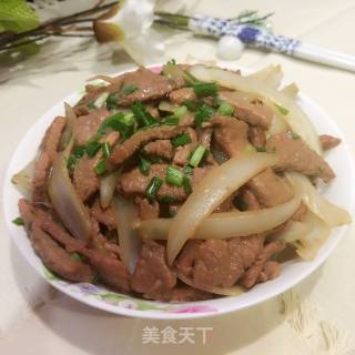 洋葱孜然炒牛肉的做法步骤：9