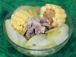 冬瓜玉米棒骨汤的做法步骤：8