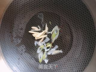 肉片炒海带的做法步骤：3