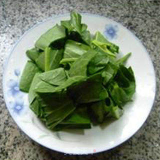 油菜蕻鹅肝炒花菜的做法步骤：6