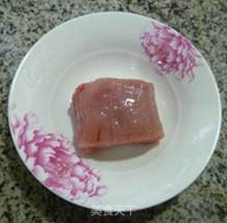雪菜里脊肉炒金针菇的做法步骤：3