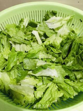 豉油生菜的做法步骤：1