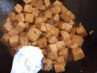 小炒豆腐的做法步骤：7