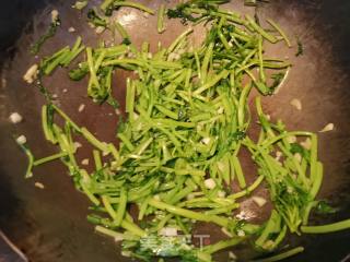 蒜蓉茼蒿的做法步骤：4