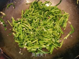 蒜蓉茼蒿的做法步骤：5