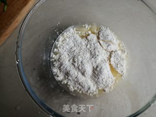 韭菜鸡蛋饼的做法步骤：3