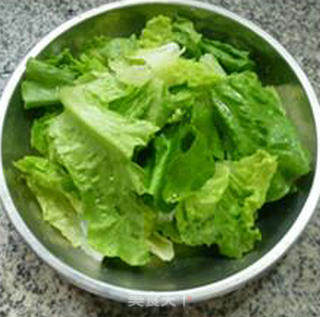 花生米炒生菜的做法步骤：4