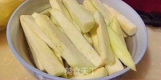 芽菜茄条的做法步骤：1