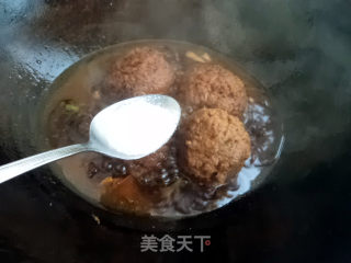 猪肉丸烩白菜的做法步骤：9