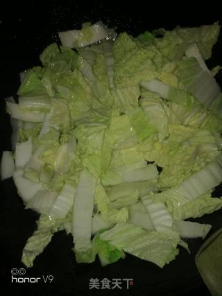 素炒白菜的做法步骤：2
